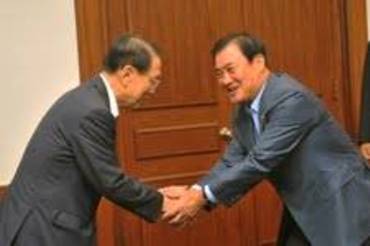 강창희 의장, 청와대 김기춘 비서실장 박준우 정무수석 접견