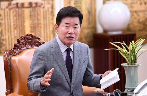 김진표 국회의장<br>
<br>
국회제공