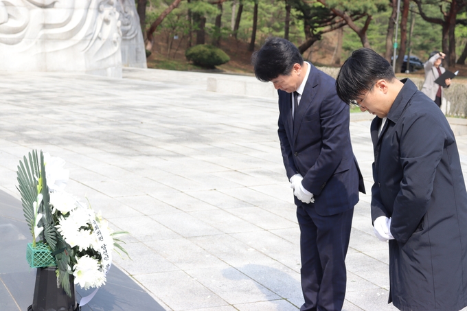 문진석 당선인,독립기념관·유관순 열사 사적지 방