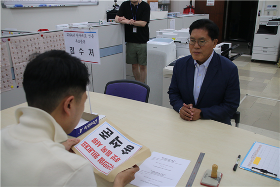 송석준 의원, “국민의힘 원내대표 후보 등