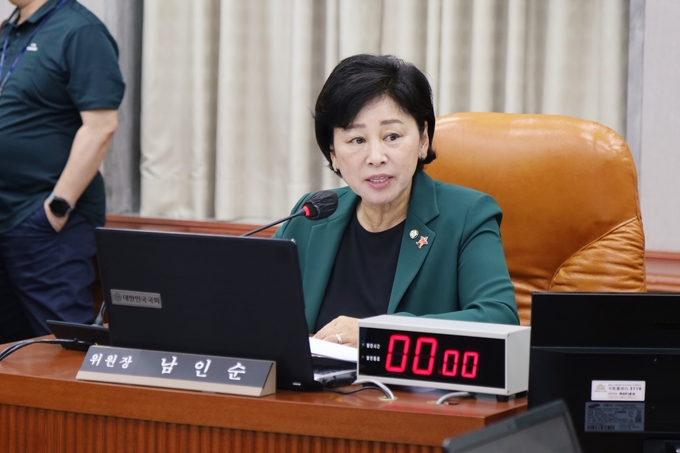 남인순 의원 더불어민주당 국회부의장 후보